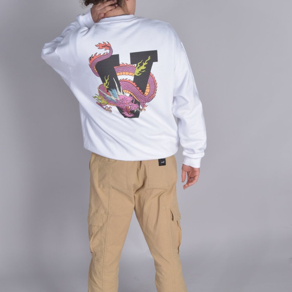 Oversized white sweatshirt size M